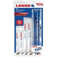 Lenox 9 Piece Reciprocating Sabre Saw Blade Set