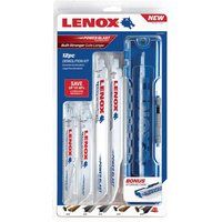 Lenox 12 Piece Demolition Reciprocating Sabre Saw Blade Set