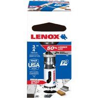 Lenox T3 Bi Metal Speed Slot Hole Saw 3/4" 19mm For Wood & Metal 3001212L