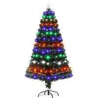 Led Pre Lit Fibre Optic Christmas Tree