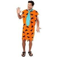 Rubie/'s Official Fred Flintstone Fancy Dress - Standard Size,Orange