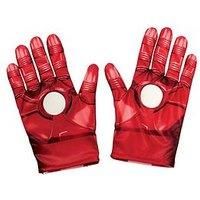 Rubie/'s Official Marvel Avengers Assemble Iron Man Child Gloves,- One Size, Red