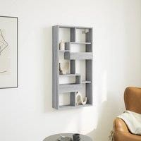 Wall Cabinet Grey Sonoma 50x15x100 cm Engineered Wood