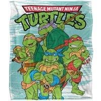 TMNT Turtle Group Silky Touch Super Soft Throw Blanket 152 X 127 cm