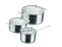 Scanpan Impact 71070000 Cookware Set, Set of 3