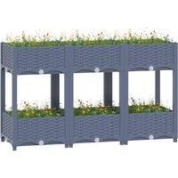 Raised Bed 120x40x71 cm Polypropylene