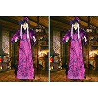 Life Size Floating Witch Halloween Decoration