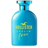 Hollister FEELIN FREE 100ml Eau De Toilette EDT NEW & CELLO SEALED