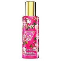 GUESS Love Passion Kiss, Body Mist for Women, Floral and Citrusy Fragrance with Jasmine and Vanilla, Fresh and Sensual Scent