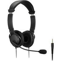 Kensington Hi-Fi Headphones with Mic and Volume Control, Features Rotating Noise-Cancelling Microphone, Adjustable Universal Headband Fits All Ages (K33597WW)