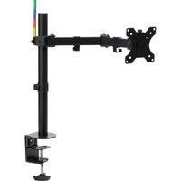 Kensington K55408WW SmartFit Ergo Single Monitor Arm - Black, Long