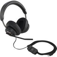 Kensington H2000 Over-Ear USB-C Headset with Microphone, Windows & Mac Compatible USB C Head Set with Mic, Universal Plug & Play Passive Noise Cancelling Headphones with Long 1.8 m Cable (K83451WW)