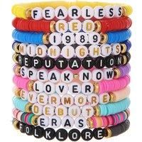 Taylor Swift Inspired Friendship Bracelets - Set Of 11! - Silver