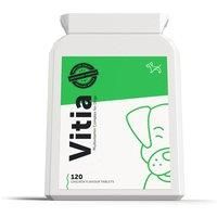 Vitia 120-Tablet Multivitamin Complex Supplement For Dogs - All Breeds, Natural Formula