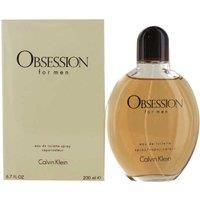 Calvin Klein Obsession For Men Eau de Toilette 200ml EDT Spray New & Sealed