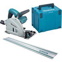 Makita SP6000K1 Plunge Cut Circular Saw and Guide Rail Accessory 2 Piece Set 240v