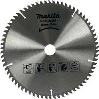 Makita Wood Cutting Circular Saw Blade 260mm 70T 30mm