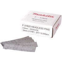 Makita F-31825 Makita MAKITA F-31825 18mm 23 Gauge Headless Pins 1 Black
