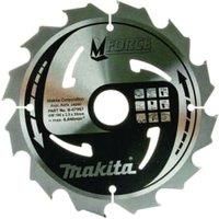 Makita MFORCE Circular Saw Blade for Wood Cutting 190mm 12T 30mm