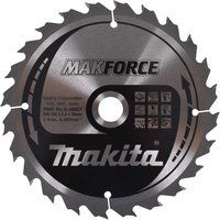Makita MAKFORCE Wood Cutting Saw Blade 180mm 24T 20mm