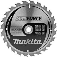 Makita MAKFORCE Wood Cutting Saw Blade 190mm 24T 15.8mm