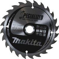 Makita SPECIALIZED Cordless Wood Cutting Saw Blade 136mm 24T 10mm