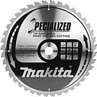 Makita SPECIALIZED Knot and Nail Cutting Saw Blade 355mm 40T 30mm