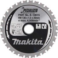 Makita SPECIALIZED Construction Wood Cutting Saw Blade 190mm 12T 30mm