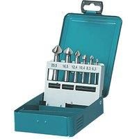 Makita D-42204 Makita Countersink 6Pc Bit Set In Metal Case 6.3 - 20.5mm
