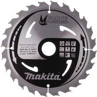 Makita MFORCE Circular Saw Blade for Wood Cutting 210mm 24T 30mm