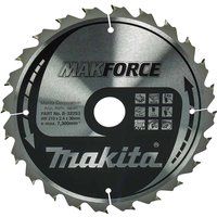 Makita MAKFORCE Circular Saw Blade for Wood Cutting 210mm 24T 30mm