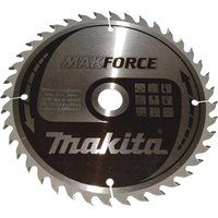 Makita MAKFORCE Circular Saw Blade for Wood Cutting 180mm 40T 20mm