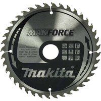 Makita MAKFORCE Circular Saw Blade for Wood Cutting 190mm 24T 15.8mm