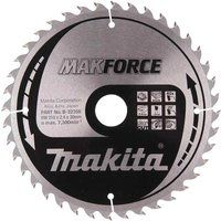 Makita MAKFORCE Circular Saw Blade for Wood Cutting 210mm 40T 30mm
