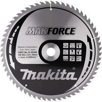 Makita MAKFORCE Circular Saw Blade for Wood Cutting 355mm 60T 30mm