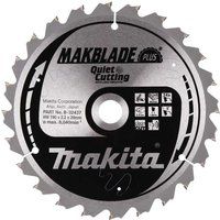 Makita B-32437 190mm x 20mm x 24 Teeth Wood Circular Saw Blade Makblade