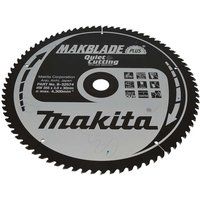 Makita MAKBLADE PLUS Circular Mitre Saw Blade for Wood 355mm 80T 30mm