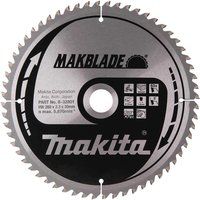 Makita saw blade MAKBLADE for cut-off saw (260 x 30 mm, 60 teeth) B-32801, silver/black