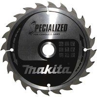 Makita B-32904 165mm Specialized Wood Circular Saw Blade 24T For Cordless Saw