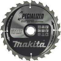 Makita SPECIALIZED Circular Saw Blade for Knot and Nail Cutting 235mm 24T 30mm
