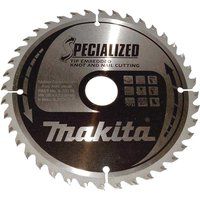 Makita SPECIALIZED Circular Saw Blade for Knot and Nail Cutting 185mm 40T 30mm