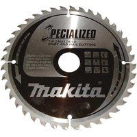 Makita SPECIALIZED Circular Saw Blade for Knot and Nail Cutting 190mm 40T 30mm