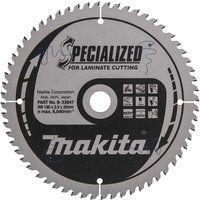 Makita SPECIALIZED Circular Saw Blade for Laminate Cutting 190mm 60T 30mm