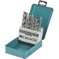 Makita D-47173 18 Piece Mixed Drill Bit Set Wood Metal in Metal Box