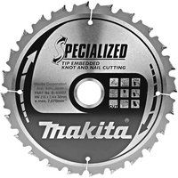 Makita B-40602 SPECIALIZED Tip Embedded Blade 216 x 30 24T