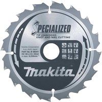 Makita SPECIALIZED Circular Saw Blade for Knot and Nail Cutting 260mm 32T 30mm
