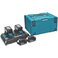 Makita 197627-6 Twin Power Source Kit (4x5Ah)