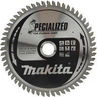 Makita SPECIALIZED Plunge Saw Aluminium Cutting Saw Blade 165mm 56T 20mm