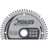 Makita B-56786 Specialized Saw Blade for Plunge Saws 165x20x60T