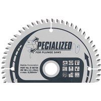 Makita B-56792 Specialized Saw Blade for Plunge Saws 165x20x60T